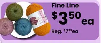 Fabricland Fine Line offer