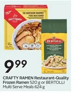 Sobeys Crafty ramen restaurant-quality frozen ramen offer