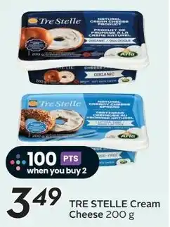 Sobeys Tre stelle cream cheese offer