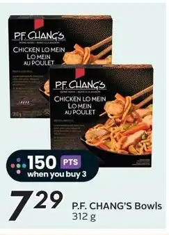 Sobeys P.F. chang's bowls offer