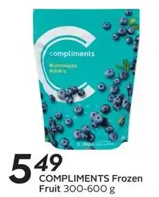 Sobeys Compliments frozen fruit offer