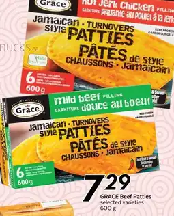 Sobeys Grace beef patties offer