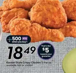 Sobeys Korean-style crispy chicken offer
