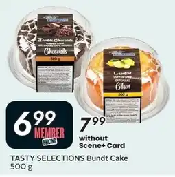 Sobeys Tasty selections bundt cake offer