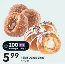 Sobeys Filled donut bites offer