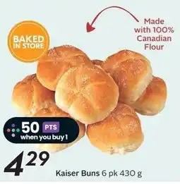Sobeys Kaiser buns offer