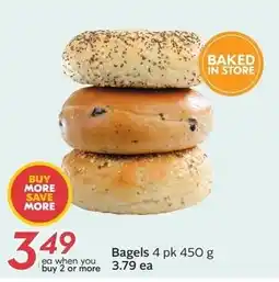 Sobeys Bagels offer
