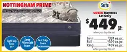 Surplus Furniture Nottingham Prime Queen Mattress Set offer