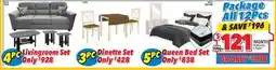 Surplus Furniture 12PC House Full Package #2 offer