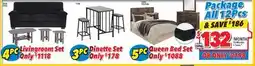 Surplus Furniture 12PC House Full Package #3 offer