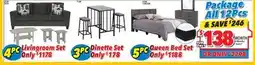 Surplus Furniture 12PC House Full Package #4 offer