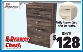 Surplus Furniture 5 Drawer Chest offer