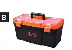 Princess Auto B| 19-1/2 in. Plastic Tool Boxes Built-in organizer and lift-out tray offer