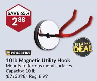 Princess Auto 10 lb Magnetic Utility Hook offer