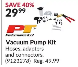 Princess Auto Vacuum Pump Kit offer