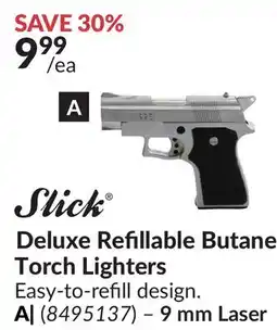 Princess Auto Deluxe Refillable Butane Torch Lighters offer