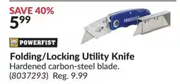Princess Auto Folding/Locking Utility Knife offer