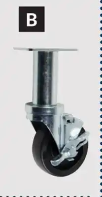 Princess Auto 4 in. Extended Swivel Plate Casters offer