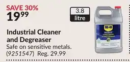 Princess Auto Industrial Cleaner and Degreaser offer