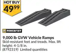 Princess Auto 9,000 lb GVW Vehicle Ramps offer
