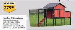 Princess Auto Sentinel Chicken Coop offer