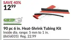 Princess Auto 90 pc 6 in. Heat-Shrink Tubing Kit offer