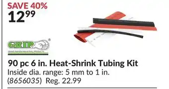 Princess Auto 90 pc 6 in. Heat-Shrink Tubing Kit offer