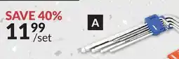 Princess Auto Extra-Long Ball-End Hex Key Sets offer
