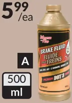 Princess Auto Brake Fluid offer
