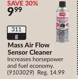 Princess Auto Mass Air Flow Sensor Cleaner offer