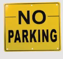 Princess Auto No Parking Aluminum Signs offer