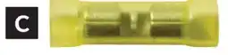 Princess Auto 12-10 Gauge 25 pk Window Butt Connectors offer