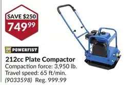 Princess Auto 212cc Plate Compactor offer