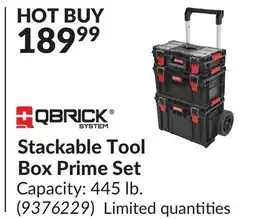 Princess Auto Stackable Tool Box Prime Set offer