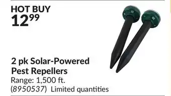 Princess Auto 2 pk Solar-Powered Pest Repellers offer