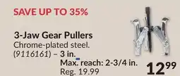 Princess Auto 3-Jaw Gear Pullers offer