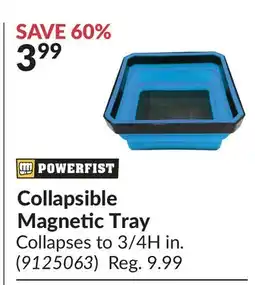 Princess Auto Collapsible Magnetic Tray offer