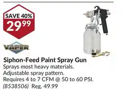 Princess Auto Siphon-Feed Paint Spray Gun offer