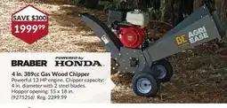 Princess Auto 4 in. 389cc Gas Wood Chipper offer