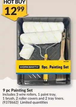 Princess Auto 9 pc Painting Set offer