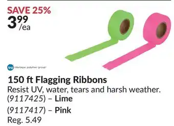 Princess Auto 150 ftFlagging Ribbons offer