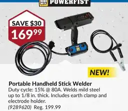 Princess Auto Portable Handheld Stick Welder offer