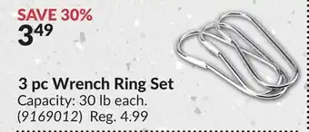 Princess Auto 3 pc Wrench Ring Set offer