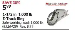Princess Auto 1-1/2 in. 1,000 lb E-Track Ring offer