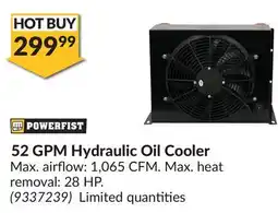 Princess Auto 52 GPM Hydraulic Oil Cooler offer
