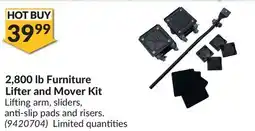 Princess Auto 2,800 lb Furniture Lifter and Mover Kit offer