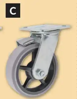 Princess Auto Swivel with Brake 6 in. Thermoplastic Rubber Casters offer