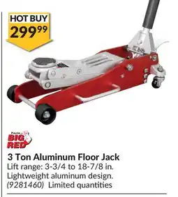 Princess Auto 3 Ton Aluminum Floor Jack offer
