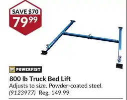 Princess Auto 800 lb Truck Bed Li offer