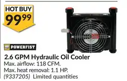 Princess Auto 2.6 GPM Hydraulic Oil Cooler offer